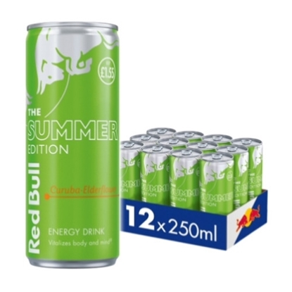 Picture of PM £1.55 RED BULL SUMMER CURUBA 250ml x 12 