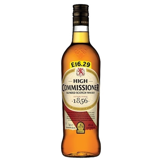 Picture of PM £16.29 HIGH COMMISSIONER WHISKY 70CL X 6