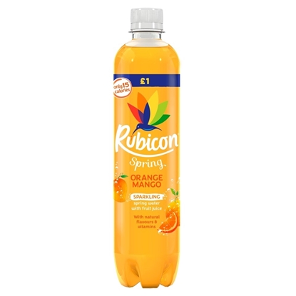 Picture of PM £1 RUBICON SPRING ORANGE & MANGO 500ML X 12