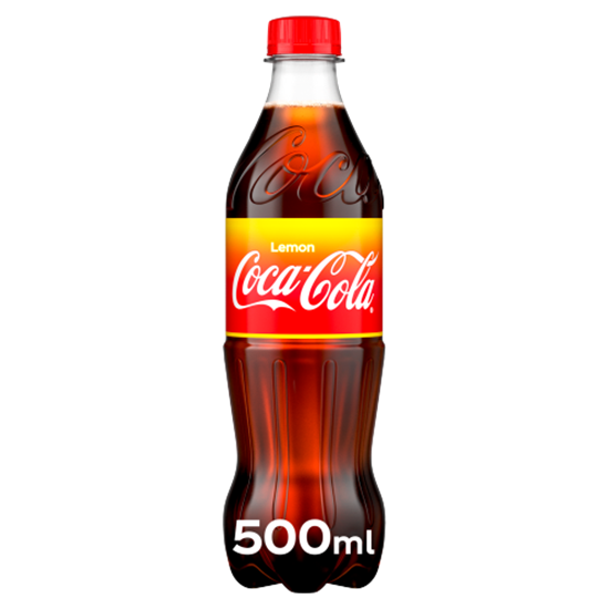 Picture of COKE LEMON BOTTLE 500ML X 12