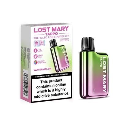 Picture of LOST MARY TAPPO KIT-GREEN PINK & WATERMELON 20MG