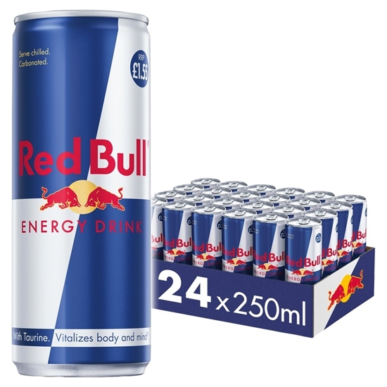 Picture of PM £1.55 RED BULL *250ML* CANS x 24 