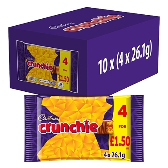 Picture of PM £1.89 CRUNCHIE 4 PACK 104G X 10 