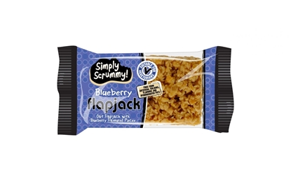 Picture of SIMPLY SCRUMMY BLUEBERRY FLAPJACK R/SUGAR 50G X 50