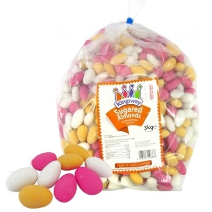 Picture of KINGSWAY SUGARED ALMONDS 3KG 