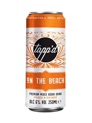 Picture of TAPPD ON THE BEACH 6% CAN 250ML X 12