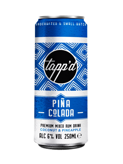 Picture of TAPPD PINA COLADA 6% CAN 250ML X 12 