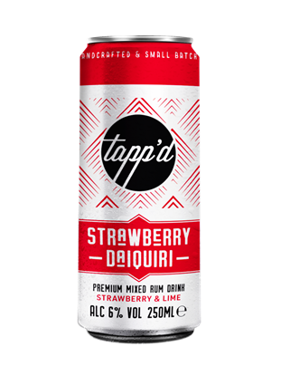 Picture of TAPPD STRAWBERRY DAQUIRI 6% CAN 250ML X 12