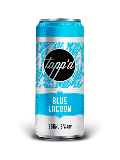 Picture of TAPPD BLUE LAGOON 250ml x 12