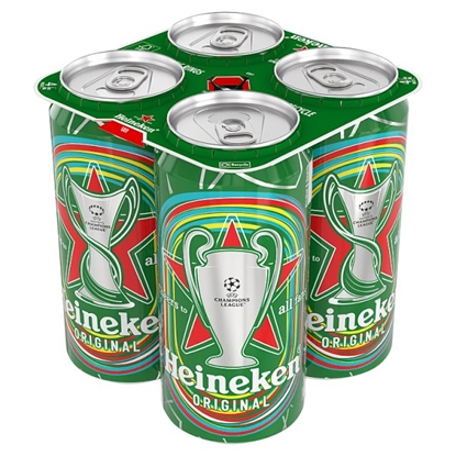 Picture of HEINEKEN 440ML 4PK X 6