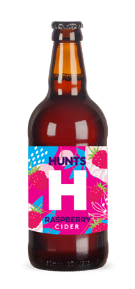 Picture of HUNTS CIDER RASPBERRY 3.8% 500ML X 12