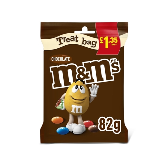 Picture of PM £1.35 M&M'S CHOCOLATE TREAT BAG 82G X 16 