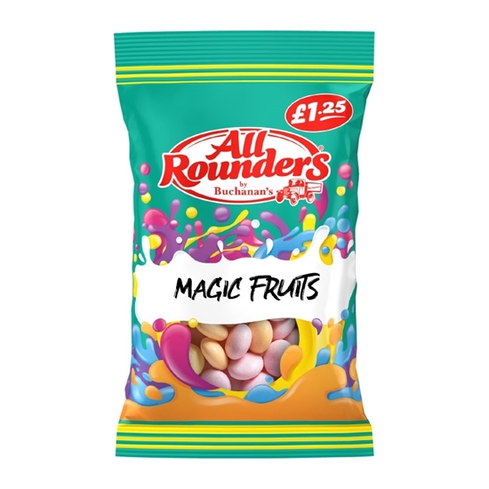 Picture of PM £1.25 ALL ROUNDERS MAGIC FRUITS 105G X 12