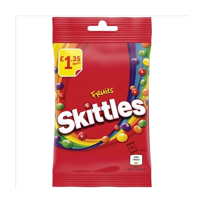 Picture of PM £1.35 SKITTLES FRUITS 109G X 14 