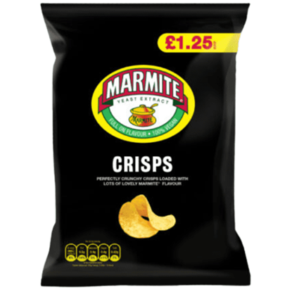 Picture of PM £1.25 MARMITE CRISPS 65G X 18 