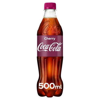 Picture of CHERRY COKE 500ML BOTTLES X 12