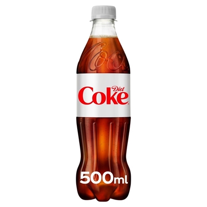 Picture of COKE  *DIET* 500MLS BOTTLES X 24