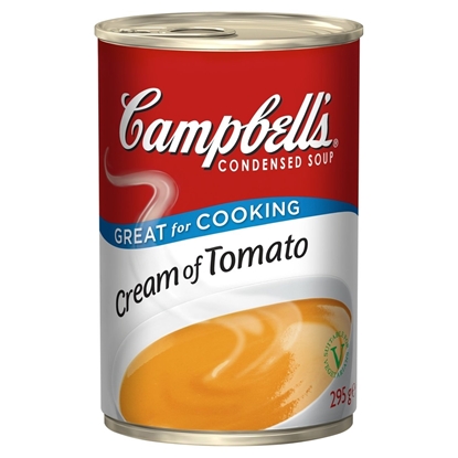 Picture of CAMPBELLS CONDENSED CREAM OF TOMATO SOUP 295G X 12