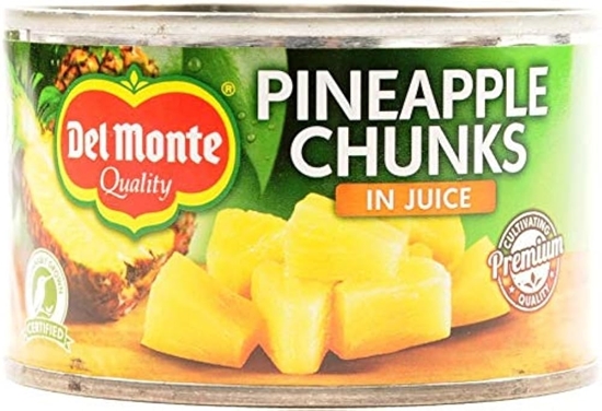 Picture of DEL MONTE PINEAPPLE CHUNKS IN JUICE 230G X 12