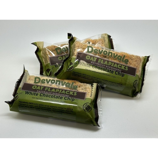 Picture of DEVONVALE WHITE CHOC CHIP FLAPJACK 95g X 24