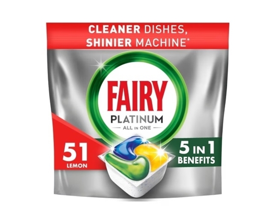 Picture of FAIRY PLATINUM DISHWASH 51 TABS x 4