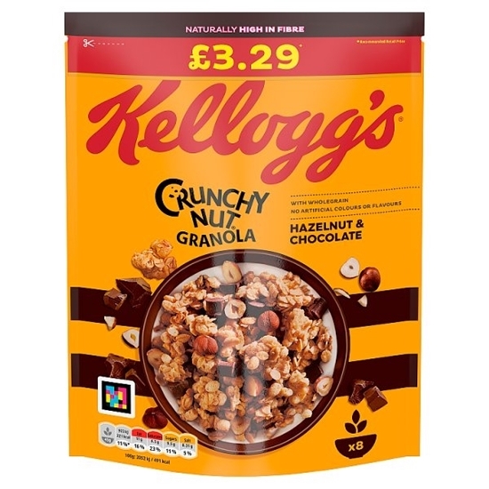 Picture of PM £3.29 KELLOGG CRUNCHY NUT GRANOLA 380G X 6 