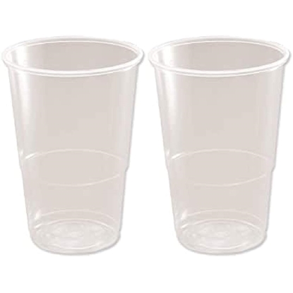 Picture of PLASTIC HALF PINT GLASS 280cc x 15