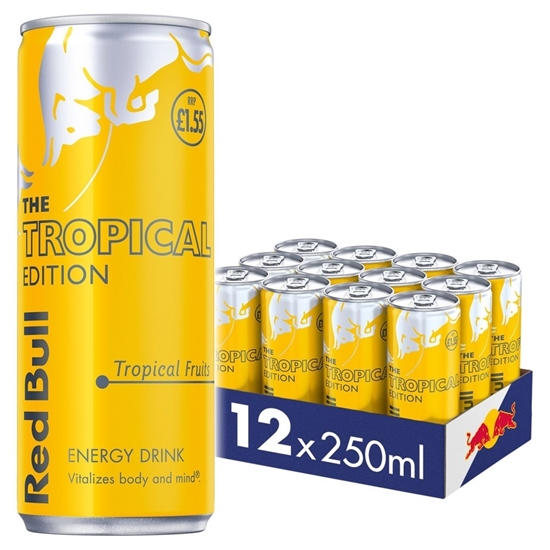 Picture of PM £1.55 RED BULL TROPICAL 250ML X 12 