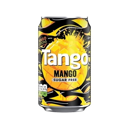 Picture of TANGO MANGO SUGAR FREE 330ML X 24