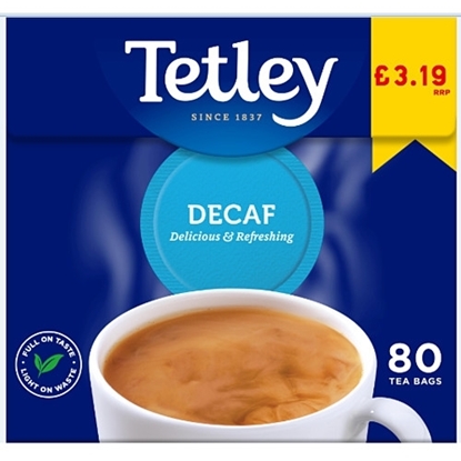 Picture of PM £3.19 TETLEY TEA BAGS 80s X 6 