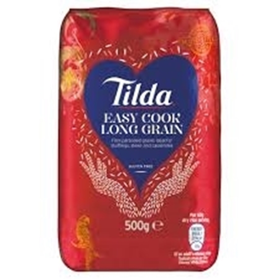 Picture of TILDA EASY COOK LONG GRAIN RICE 500G X 10