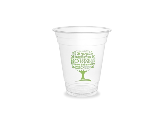 Picture of VEGWARE  GREEN TREE 12OZ SMOOTHIE CUP X 1000