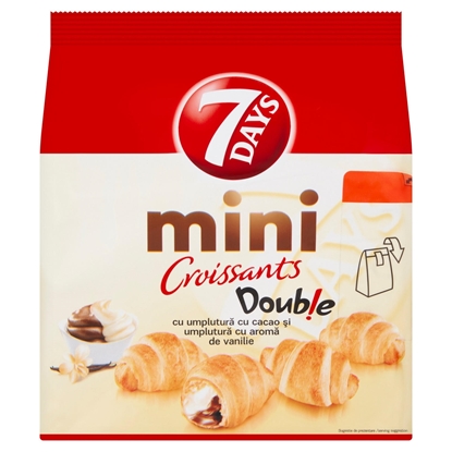 Picture of 7 DAYS COCOA & VANILLA MINI CROISSANT 185G X 8