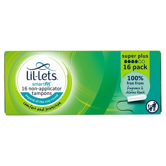 Picture of LILLETS SUPER PLUS TAMPONS 16'S X 6