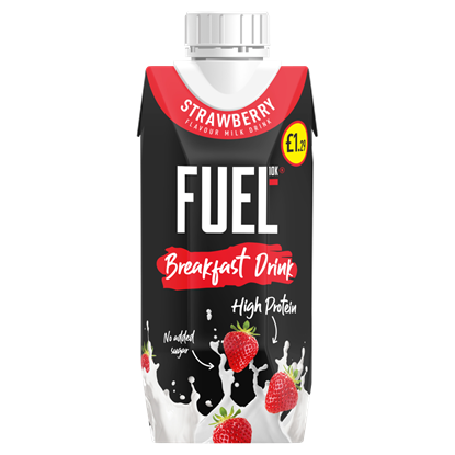 Picture of FUEL 10K BREAKFAST DRINK STRAWBERRY 330ML X 8