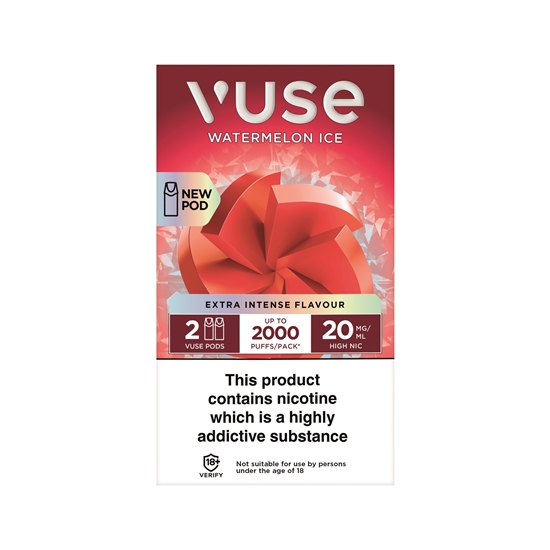 Picture of VUSE POD WATERMELON ICE 20mg 2PK X 5  £8.50 OFF