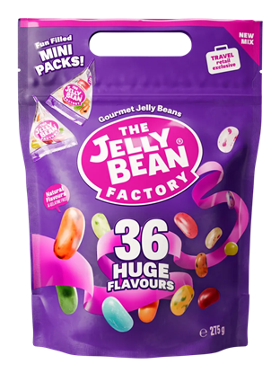 Picture of THE JELLY BEAN FACTORY FRUIT MIX 113g BAG x 12