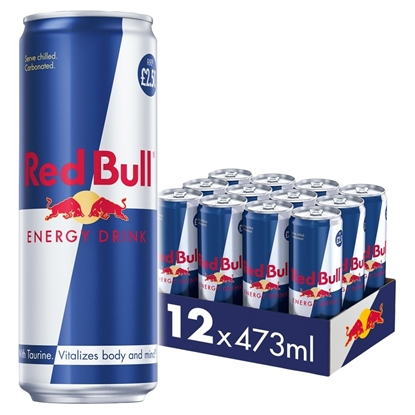 Picture of PM £2.50 RED BULL *473ML* CAN X 12 