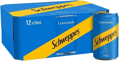 Picture of SCHWEPPES LEMONADE CAN 150ml x 24