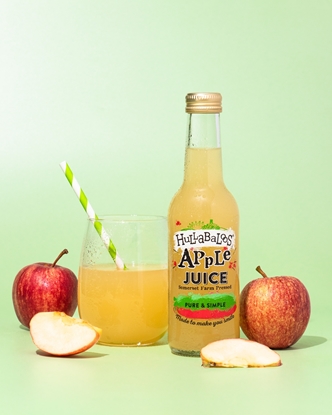 Picture of HULLABALOOS PURE APPLE JUICE 250ML X 12