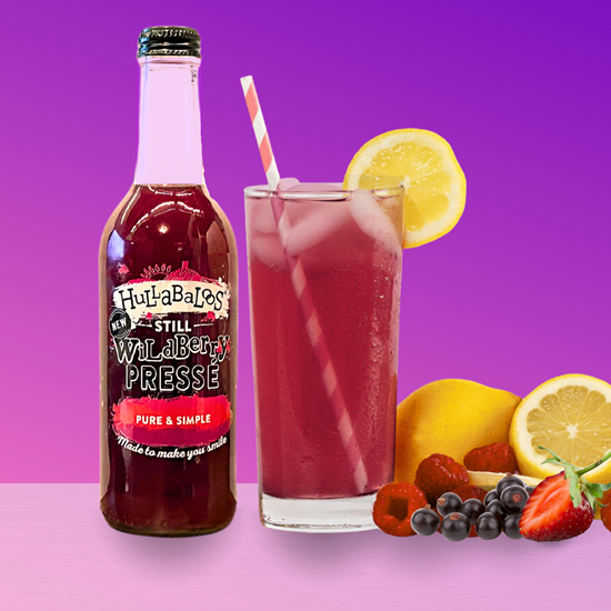 Picture of HULLABALOOS STILL WILD BERRY PRESSE 330ML X 12