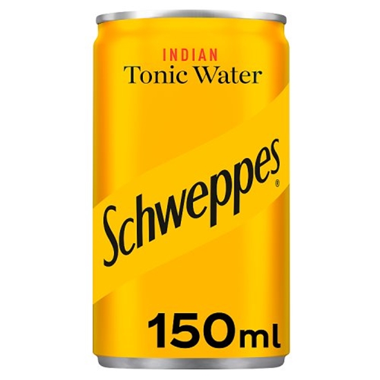 Picture of SCHWEPPES TONIC WATER CAN 150ML X 24