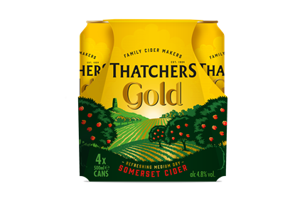 Picture of THATCHERS GOLD *CANS* 500ML 4PKx6