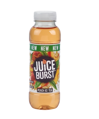 Picture of JUICE BURST NAS PEACH ICED TEA 330ML X 12