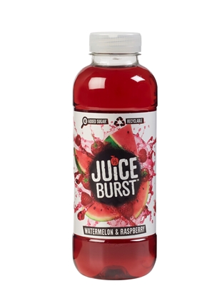 Picture of JUICE BURST WATERMELON & RASPBERRY 500ml x12