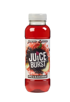 Picture of JUICE BURST APPLE & BLACK *330ML* x 12