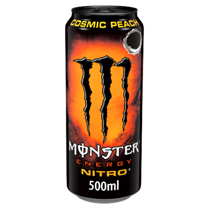 Picture of PM £1.75 MONSTER NITRO COSMIC PEACH 500ML X 12