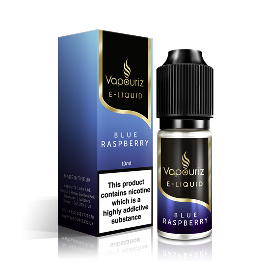 Picture of VPZ BLUE RASPBERRY E LIQUID 10ML 12MG X 10