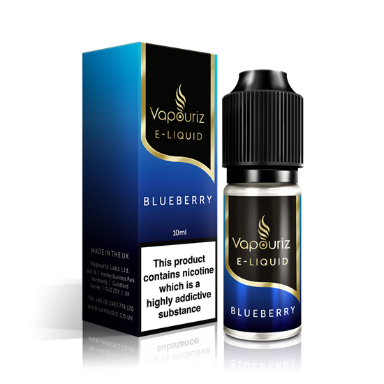 Picture of VPZ BLUEBERRY E LIQUID 10ML 12MG X 10