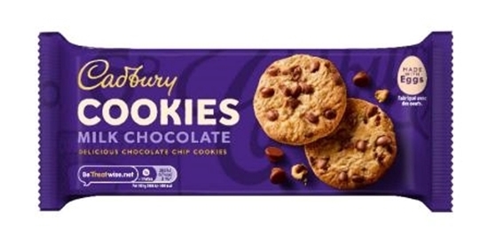 Picture of CADBURY MILK CHOC COOKIES 135G x 24